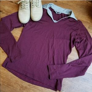 Smartwool 100% merino wool long sleeve top shirt